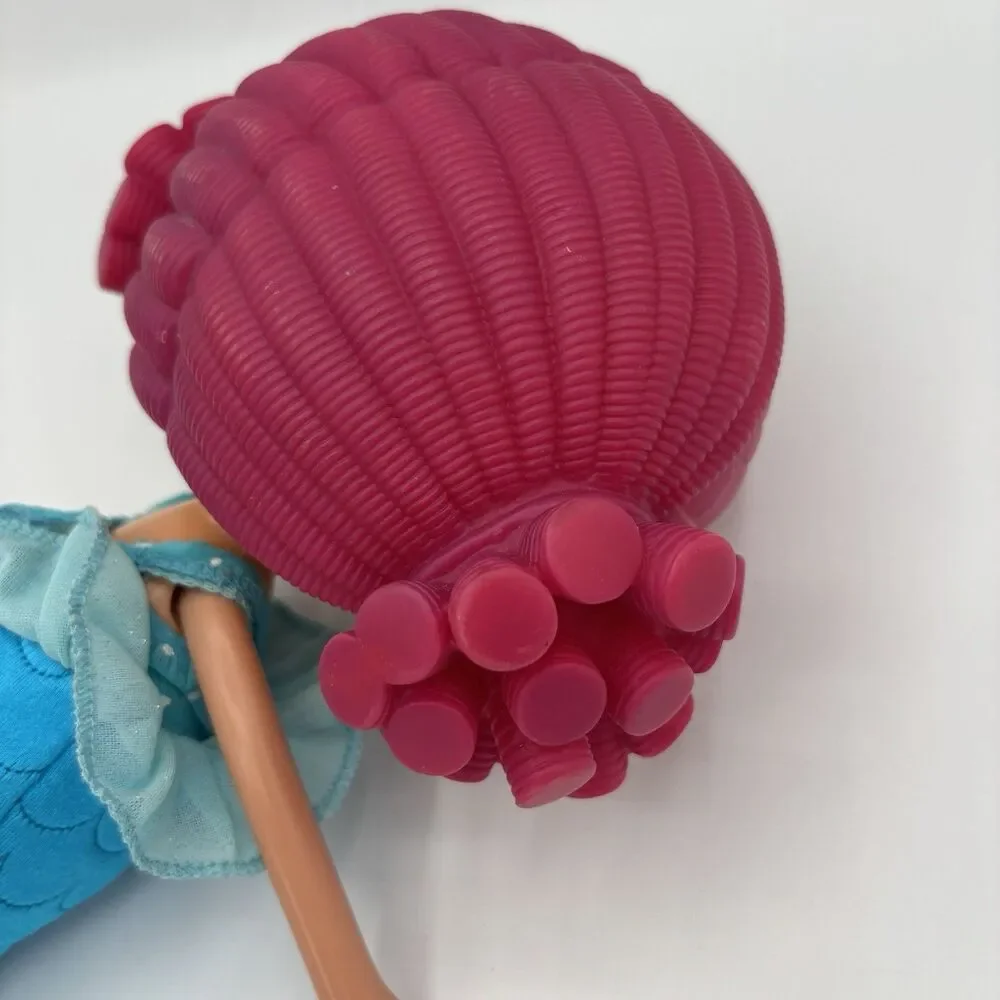 Lalaloopsy Coral Sea Shells 12” Full Size Doll Pink Hair Mermaid Outfit Sew